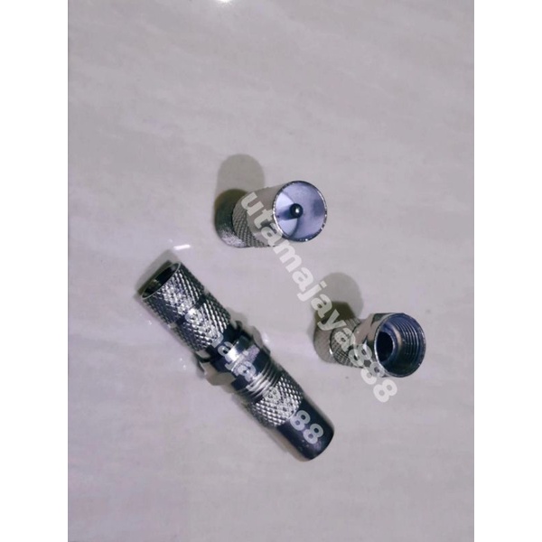 JACK ANTENA TV MALE + DRAT F KONEKTOR-JACK TV DRAT COWOK SET