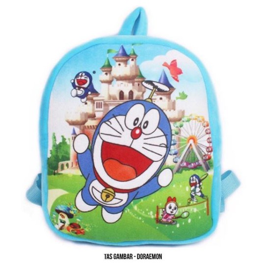 TAS SEKOLAH BULU BERGAMBAR | TAS GAMBAR