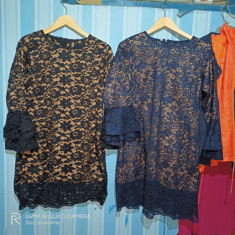 tunik brukat / brukat tunik / brukat import