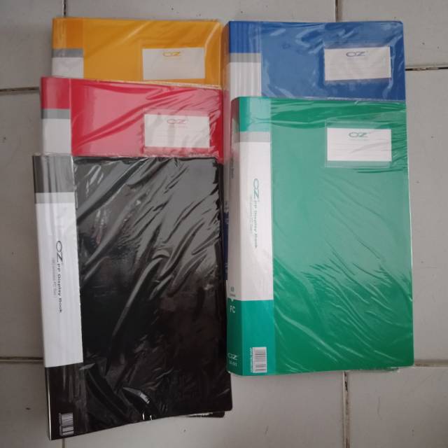 

Dijual map dokumen keeper display book isi 60 f4