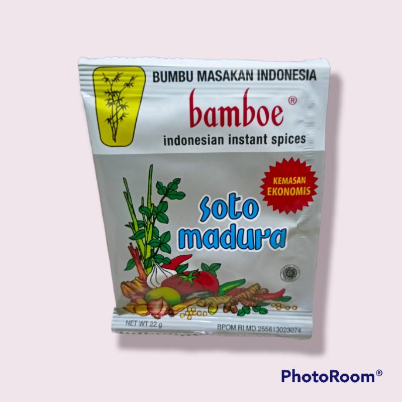 Bamboe® Bumbu Masakan Indonesia Kemasan 22g