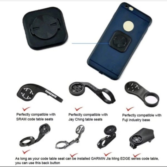 Adaptor Bracket Garmin di Hanphone 3 M barfly adapter mount holder GPS