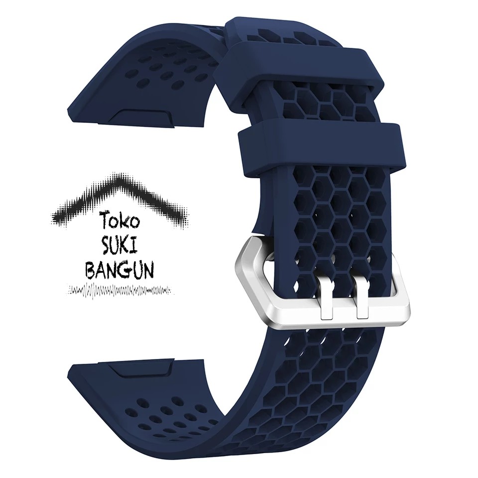 TALI JAM Fit IONIC Rubber BREATHABLE Silicone Watch Band Strap