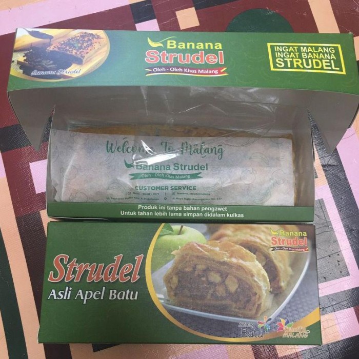 

[JASTIP] APEL/CHOCO/BANANA STRUDEL MALANG - Choco Almond