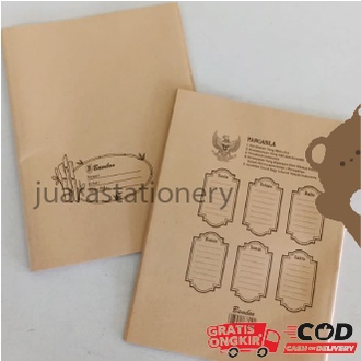 

Sampul Kertas Coklat Ukuran Kuarto atau Boxy / Bamboo Sampul Buku Sekolah / Sampul Kraf Boxy - Quarto / Sampul Ukuran Kwarto / Sampul Buku Kuarto