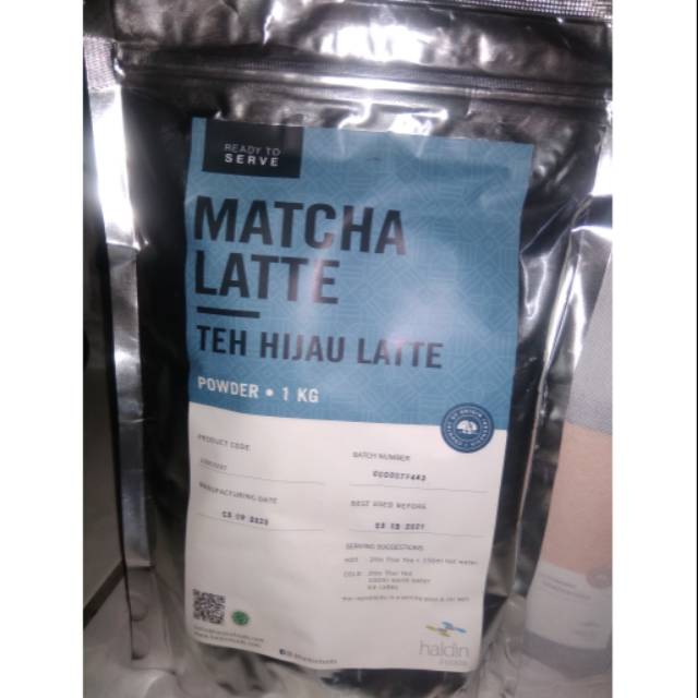 

PROMO!!! MATCHA LATTE POWDER by Haldinfoods