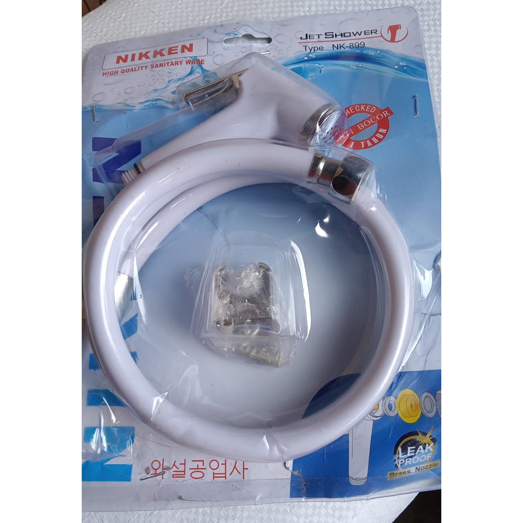 KRAN CEBOK MURAH/SHOWER BIDET SET BANO/ JET SHOWER TOILET PUTIH /SELANG BIDET WC