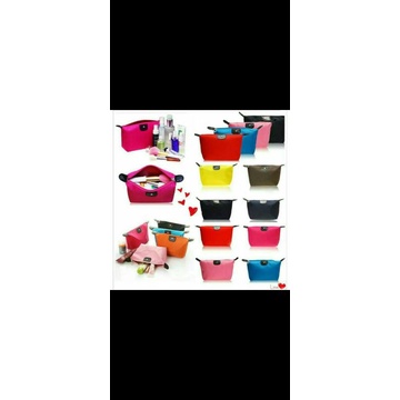 Tas Pouch Kosmetik Wanita Polos