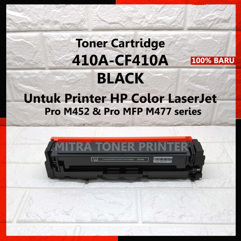 Toner Cartidge Compatible Untuk Printer HP LaserJet Pro M452/M477 cartridge CF410A – Black