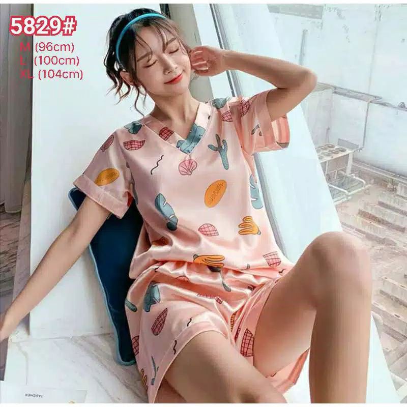 PIYAMA HP SATIN IMPORT/BAJU TIDUR SATIN IMPORT