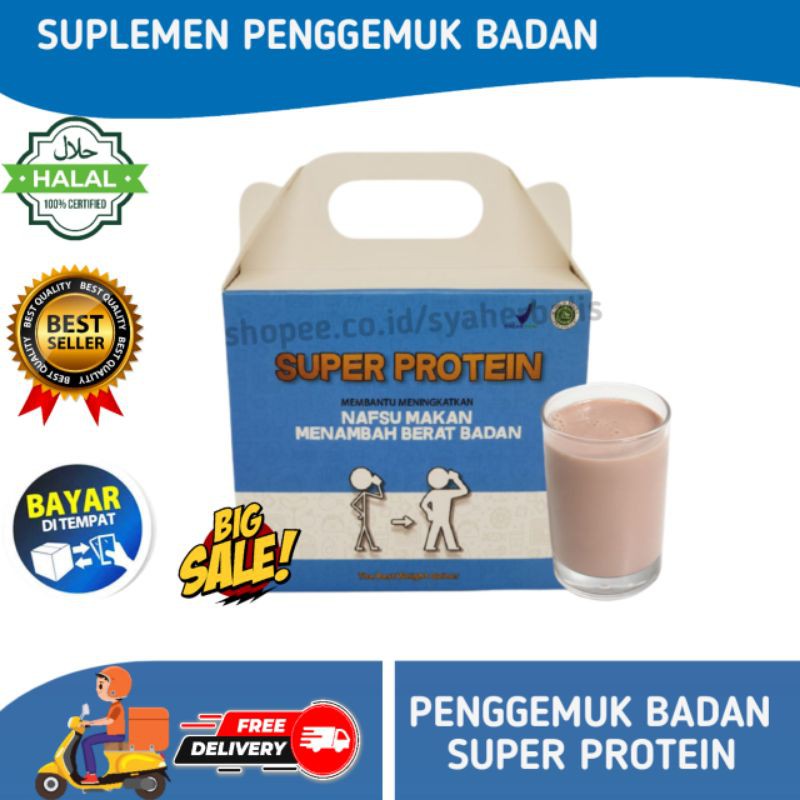 

Super Protein penggemuk badan Susu Penggemuk Badan Original