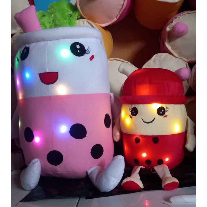 Boneka Boba Tangan Kaki Led Jumbo Galon Uk 50Cm Mainan Anak Viral Murah