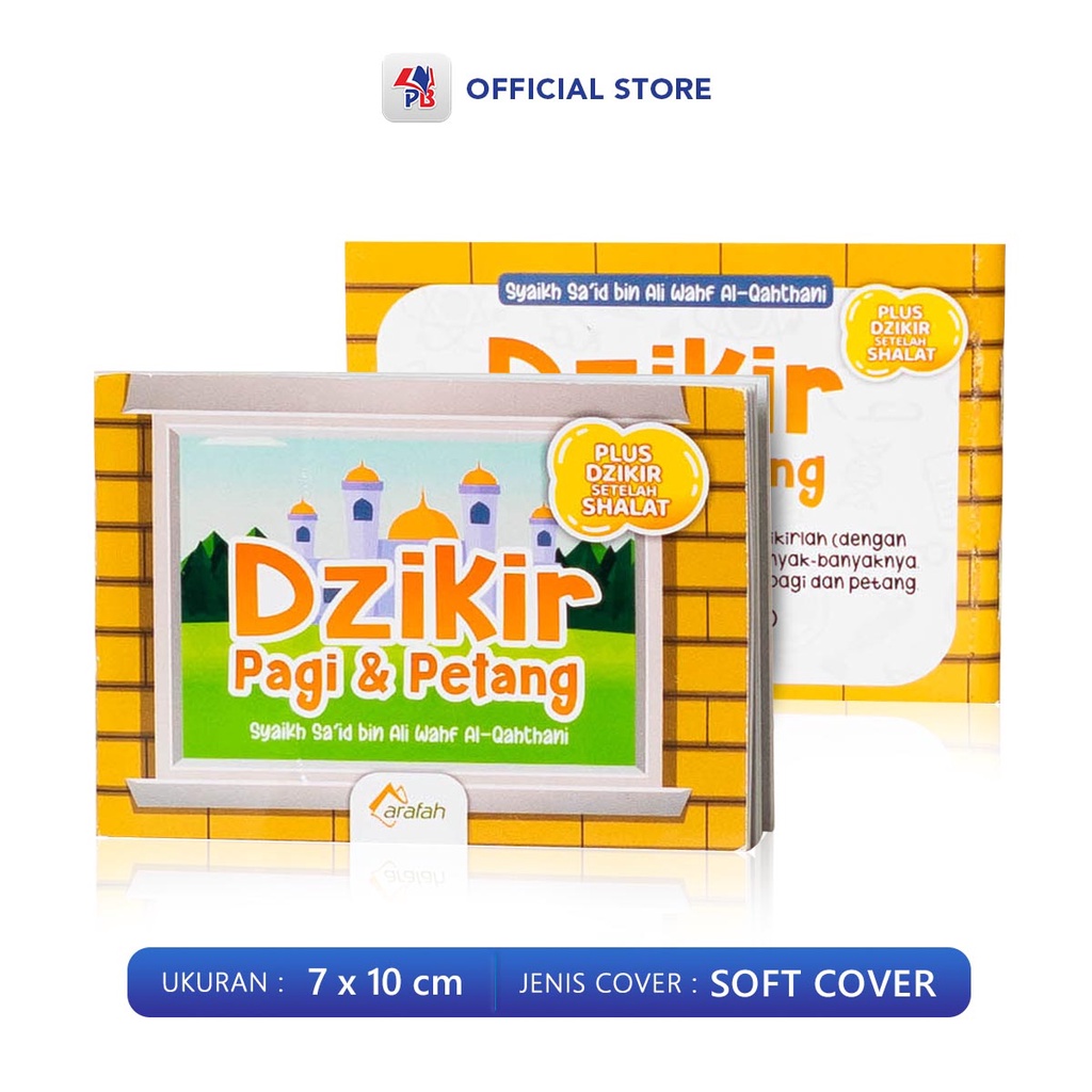 Dzikir Pagi dan Petang Plus Dzikir Setelah Shalat Anak Ukuran Saku Pustaka Arafah-2