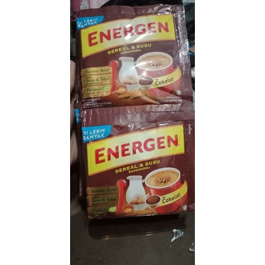 

Energen coklat 1 renteng isi 10 sachet