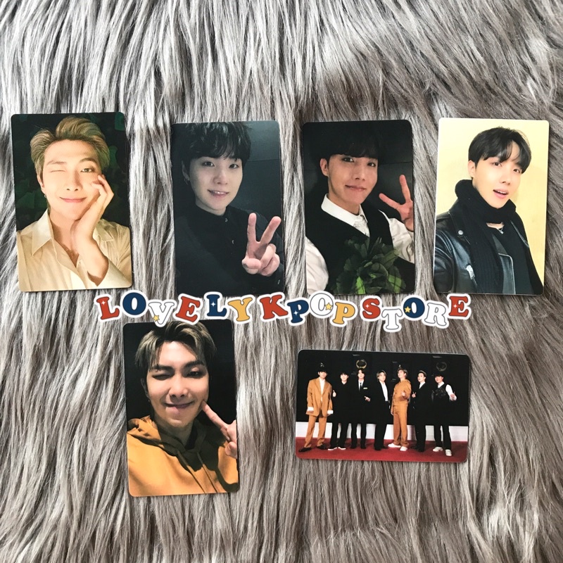 LD BTS BE Deluxe Japan Essential Lucky Draw LD Rm Suga Jhope Grup Official