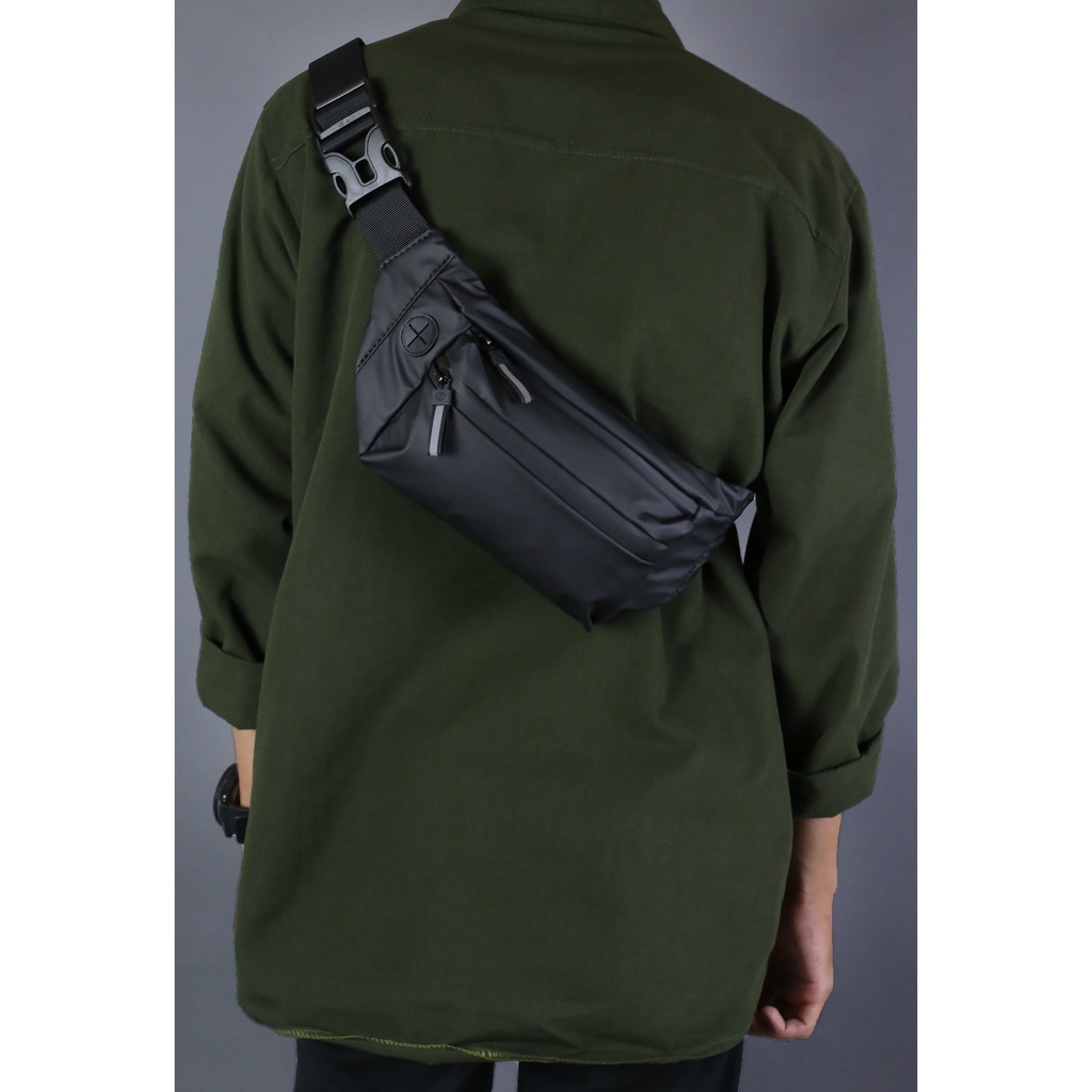 Waistbag, tas slempang, tas pinggang anti air waterproof