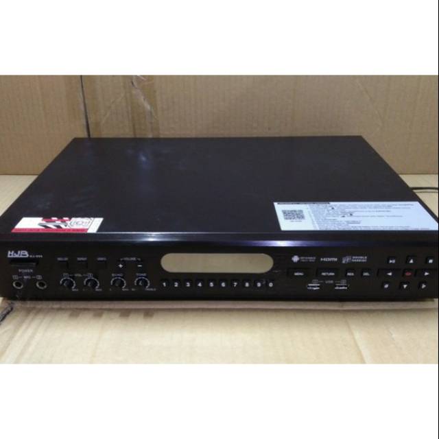 DVD PLAYER KARAOKE KJB KJ 999 HDD 2 TB