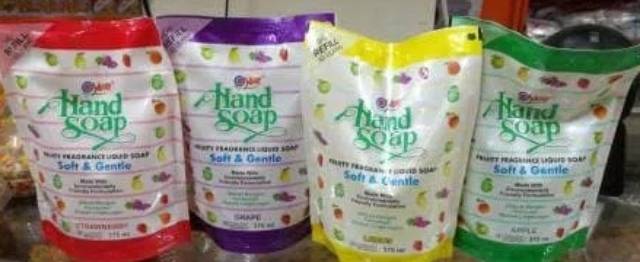 Yuri Hand Soap 410Ml Botol Dan 375Ml Refill (Khusus Gojek Surabaya)/ Toko Makmur Online