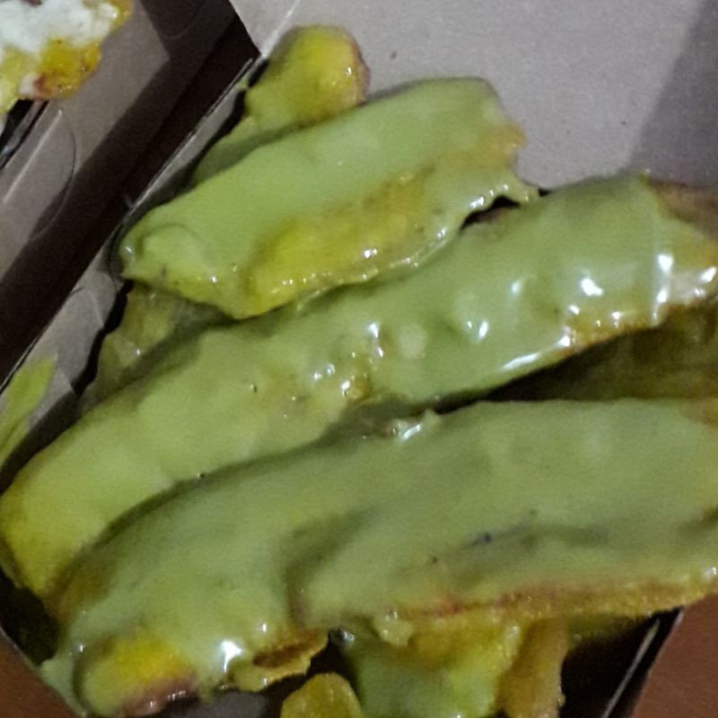 

Pisang Goreng Topping Matcha