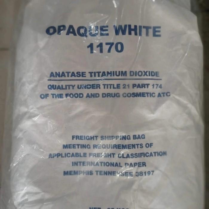 

Opaque White 1170 25Kg (1Zak) / Pemutih Makanan Khusus Jne Trucking