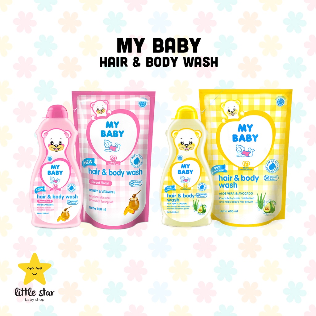 My Baby Hair &amp; Body Wash | Shampoo Sabun Bayi