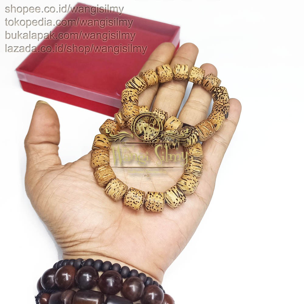 Gelang Kayu Liwung Macan Asli - Gelang Liwung - Gelang Kayu