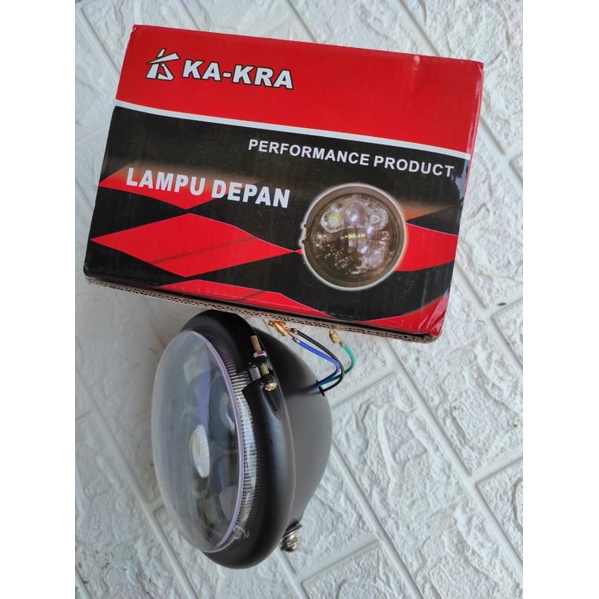 lampu depan motor daymaker jap style cb Ukuran5,75 inch