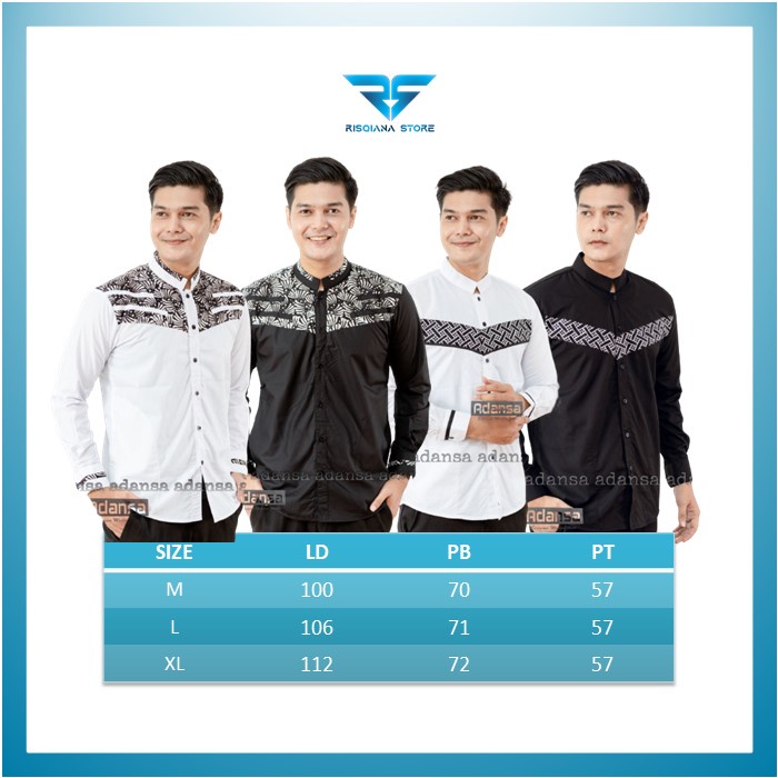 BAJU KOKO PRIA DEWASA LENGAN PANJANG KOKO MUSLIM BAHAN KATUN KOKO TOJIRO