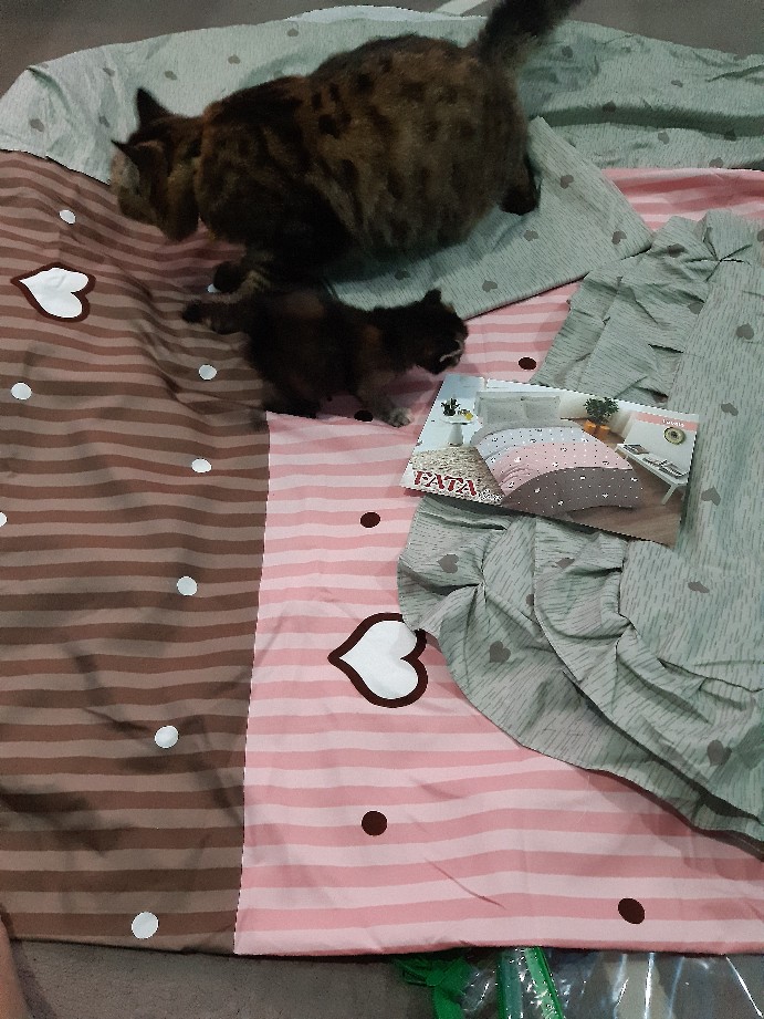 Sprei Rumbai Fata Minimalis Ukuran King 180x200 / Queen 160x200