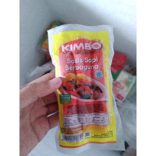 

Sosis Sapi Serbaguna Kimbo 80gram