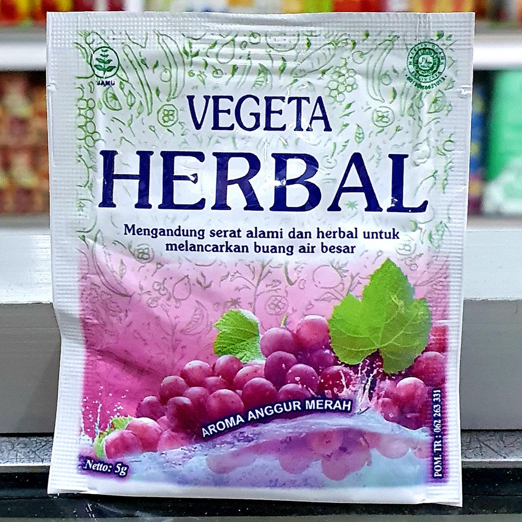 Vegeta Scrubber dan Herbal sachet