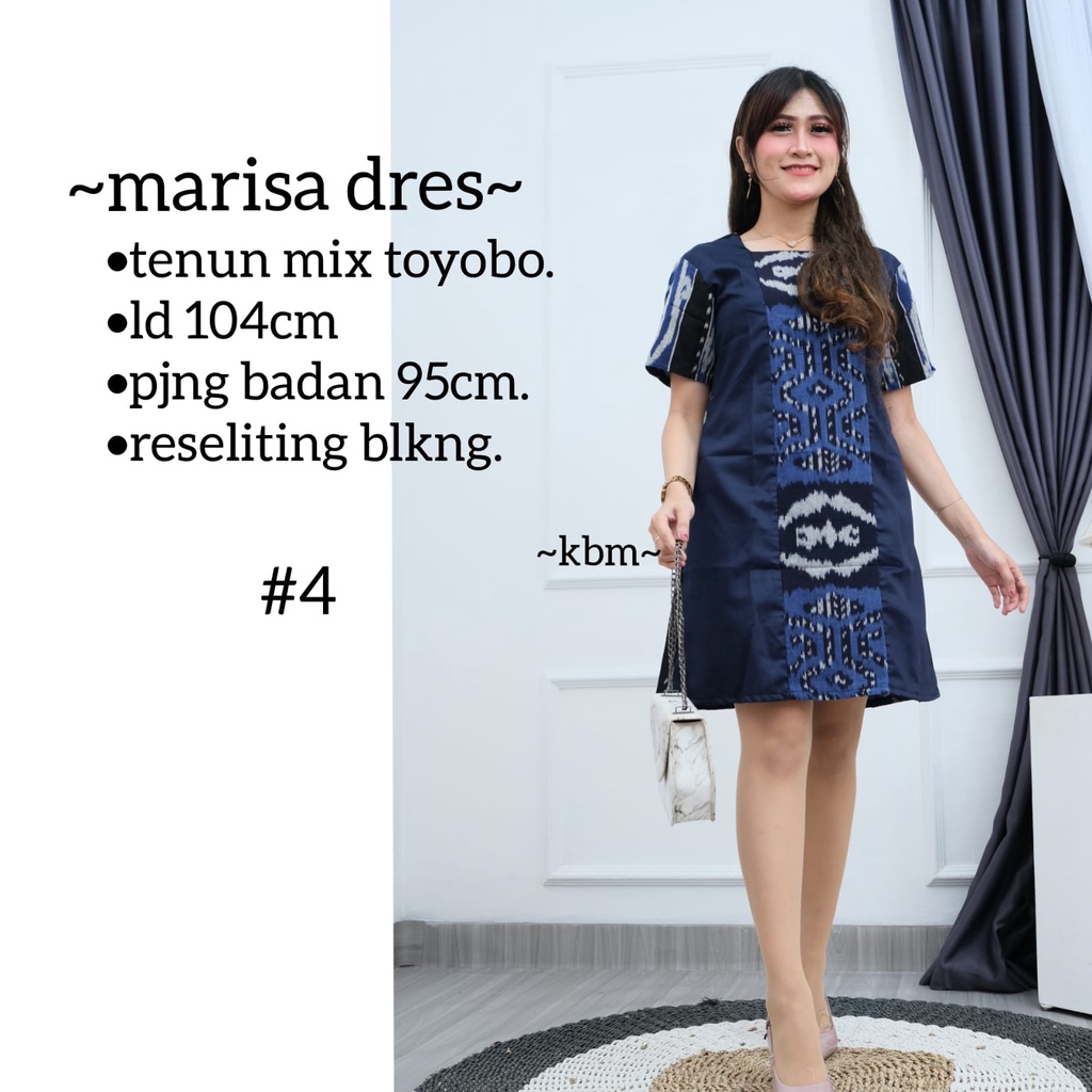 Marisa dress ori tenun troso