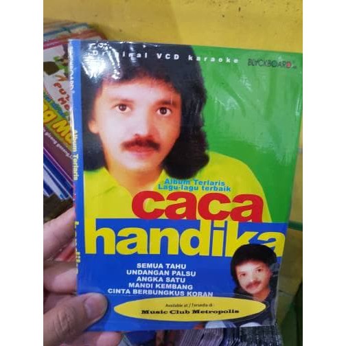 Barang Bagus Vcd Karaoke Caca Handika Album Terlaris Lagi Terbaik