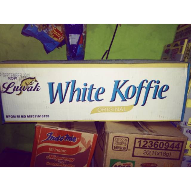 

Beli karton lbh murah luwak white koffie
