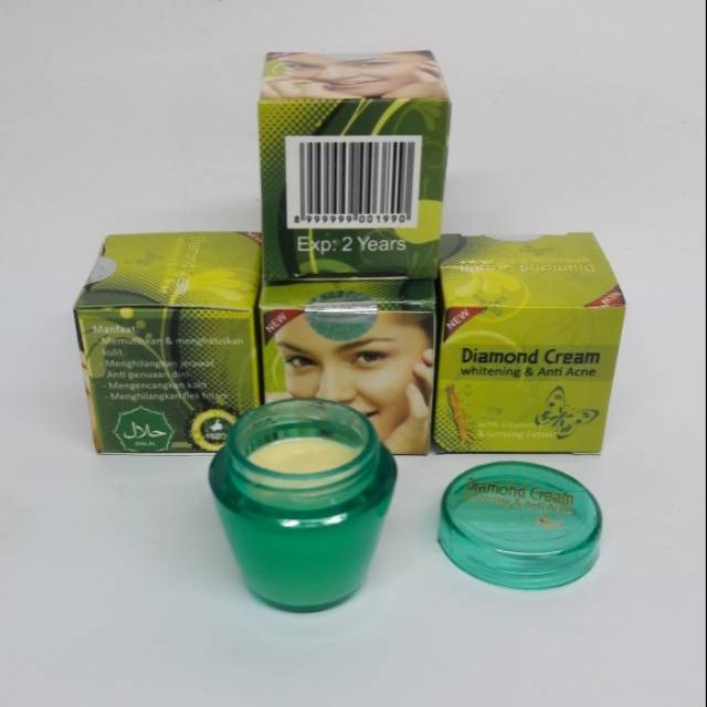 NEW DIAMOND CREAM EXTRACT GINSENG +ANTI ACNE Ecer