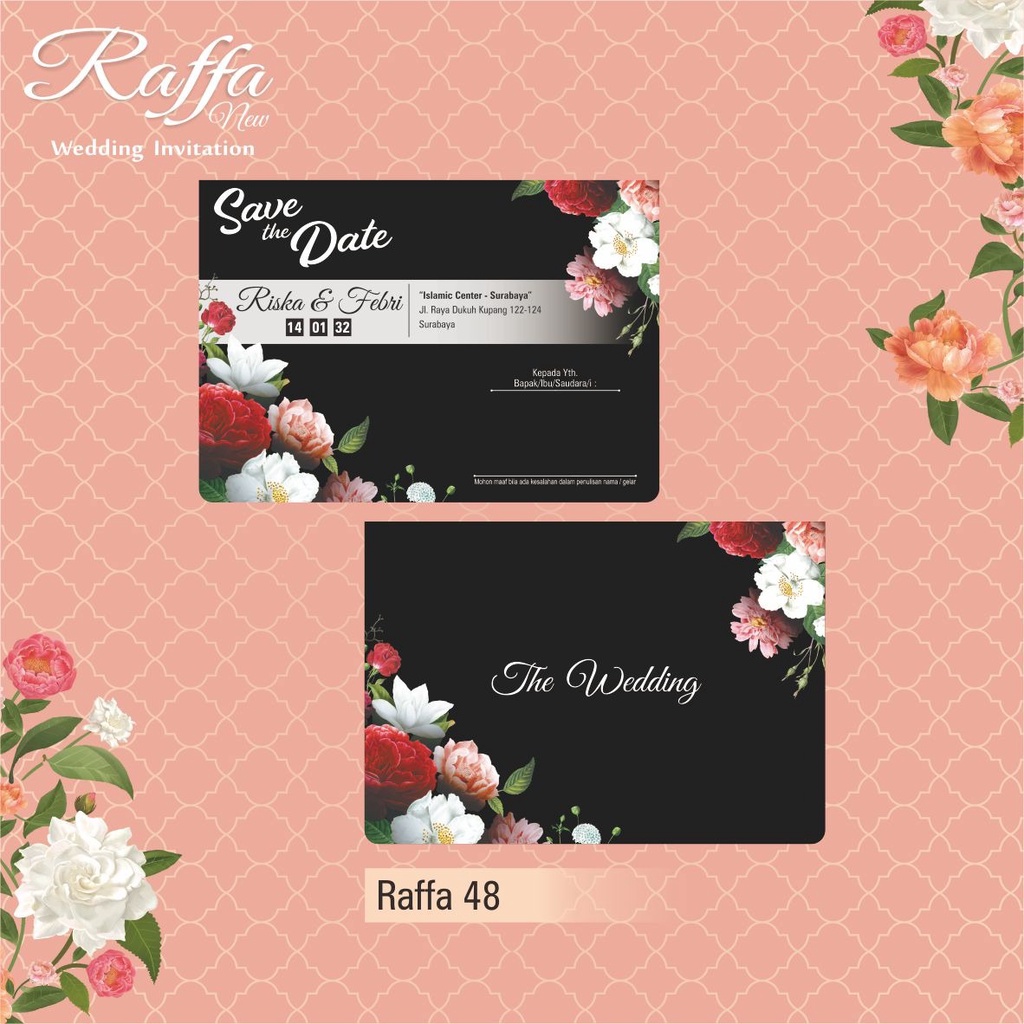 Blanko Undangan Raffa 48