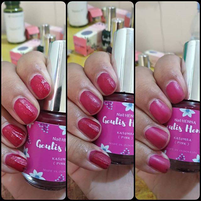 Kutek Halal Geulis Henna Pink