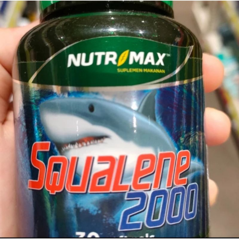 Nutrimax Squalene 2000 @1000 ( 30 softgels ) (Membantu Memelihara Kesehatan Tubuh)