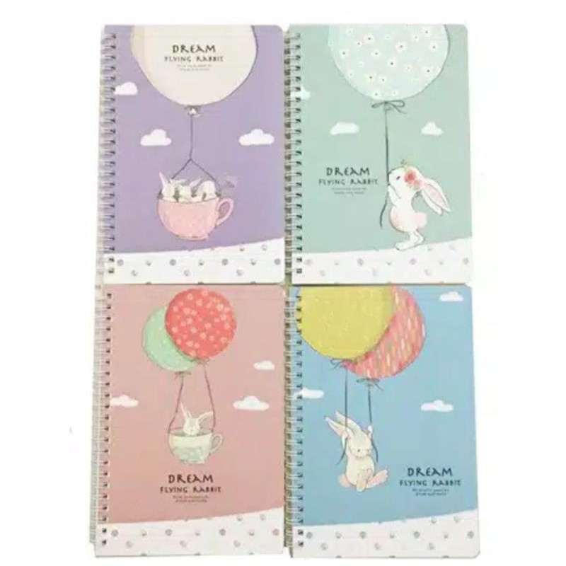 

Perry"Stationery.id | BUKU TULIS SPIRAL A 5 RABBIT