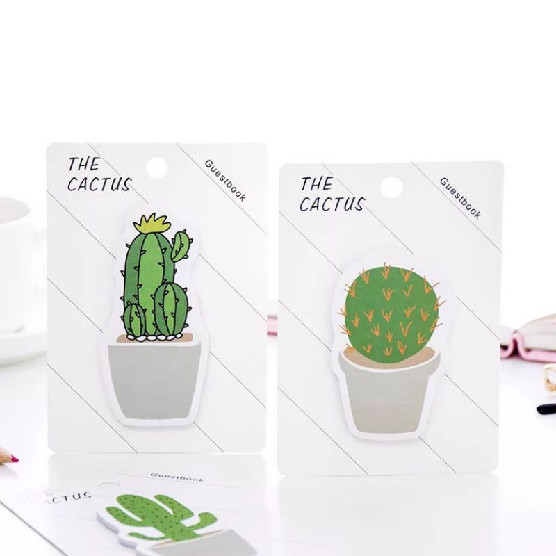 

STICKY NOTE CACTUS AESTHETIC JOURNALING JOURNAL SCRAPBOOK