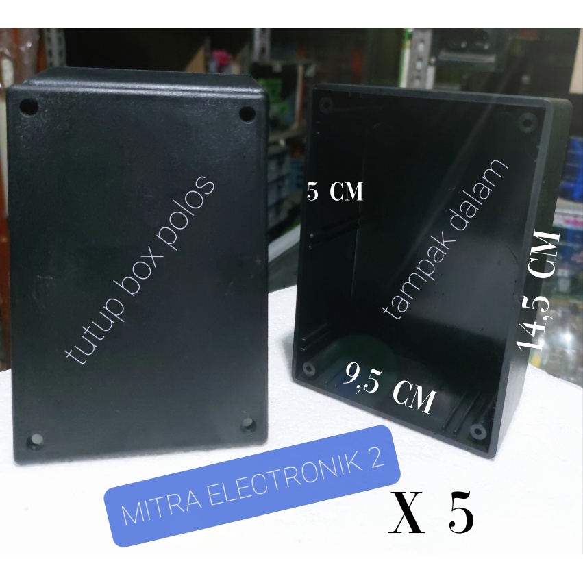 BOX HITAM PLASTIK TYPE X4 X5 X6