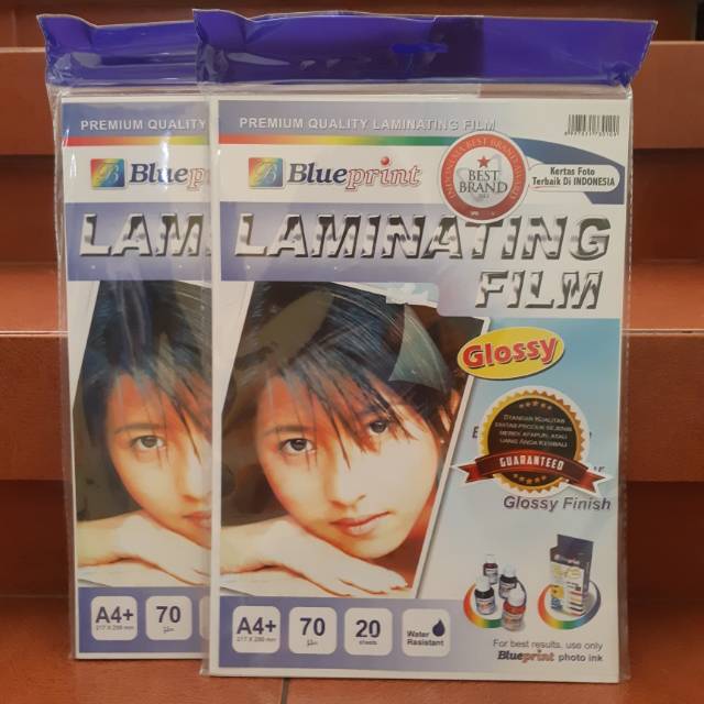 

Cold Laminating Film Glossy - Kertas Laminasi dingin - Laminating film photo paper