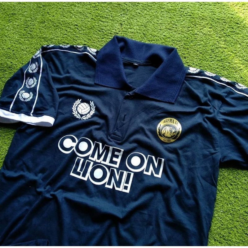 Kaos polo Arema come on lion