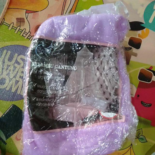 Kelambu Tempat Tidur Anti Nyamuk Bulat Gantung