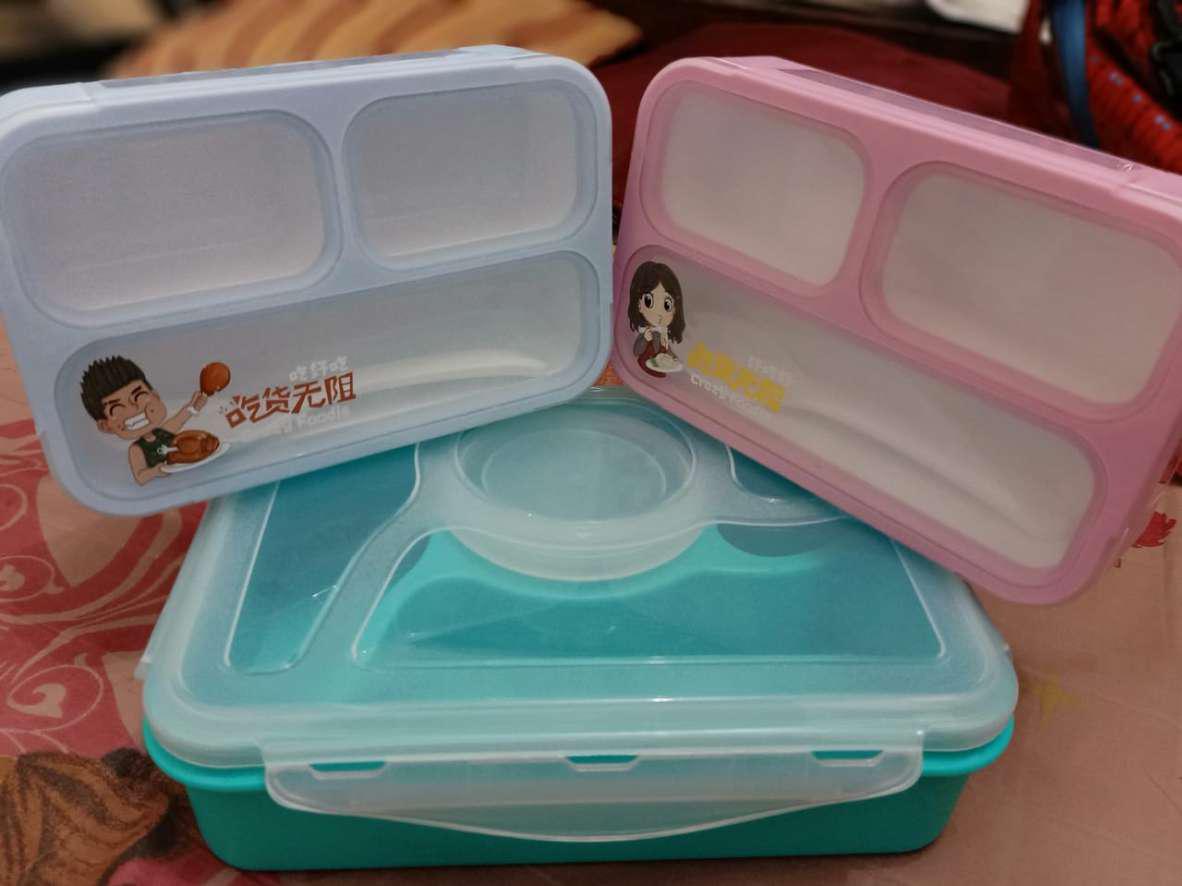 Yooyee Mini Lunch Box Sekat 3 Kotak Makan Mini #606