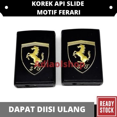 KOREK API SLIDE MOTIF FERARI