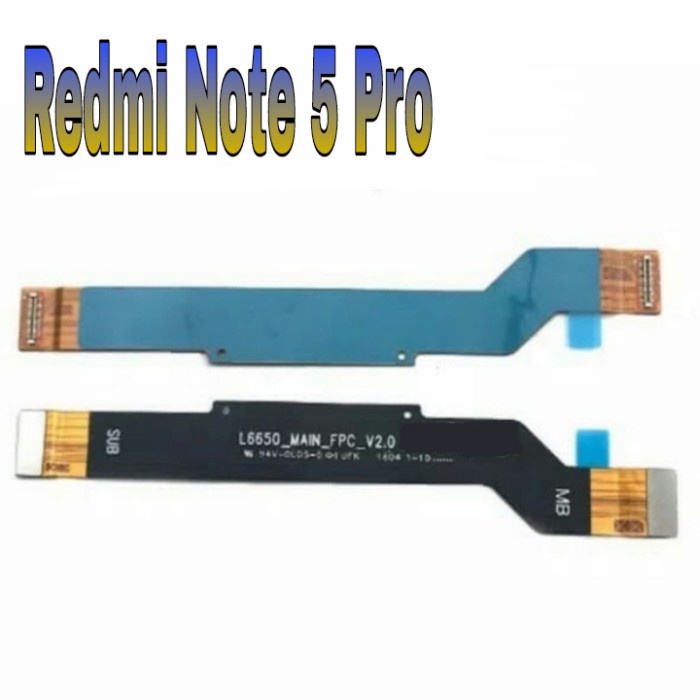 Flexible Flexibel Board Tengah Xiaomi Redmi Note 5 Pro  Xiomi Flexsibel