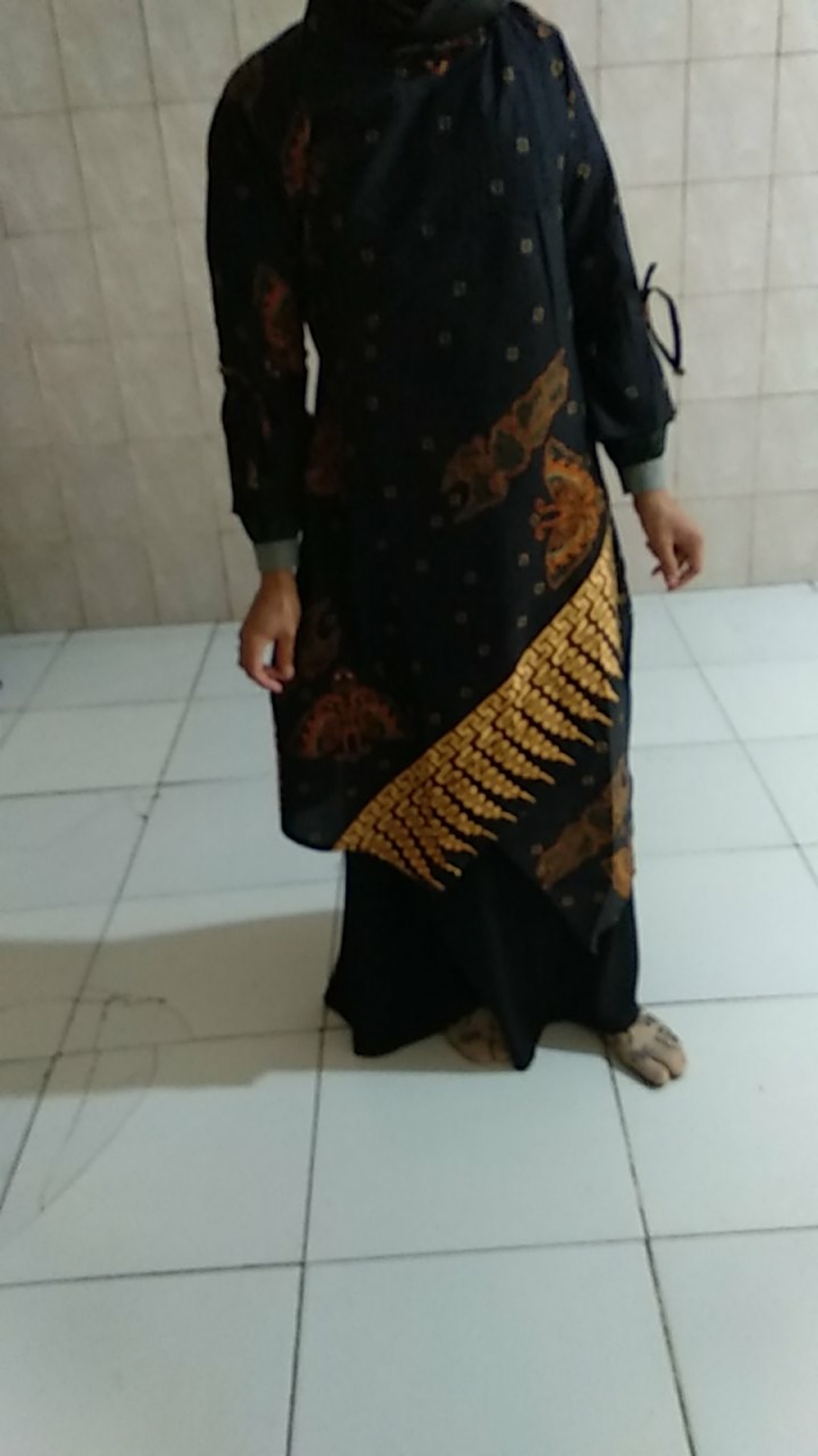 Batik Wanita Asj Sa Hrb026 Kenongo Kemeja Tosca Pendek