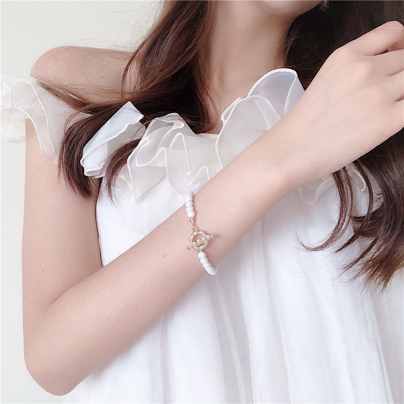 Gelang Mutiara Gaya Retro Korea Untuk Fashion