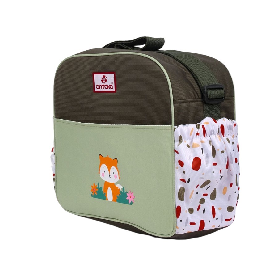 Cintaka Tas Bayi Medium Saku Print Fox Series - CBT 2852